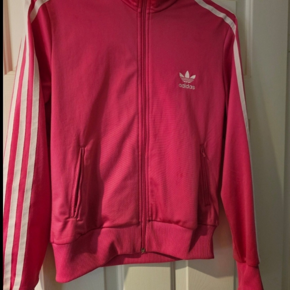 Adidas Pink Track Jacket